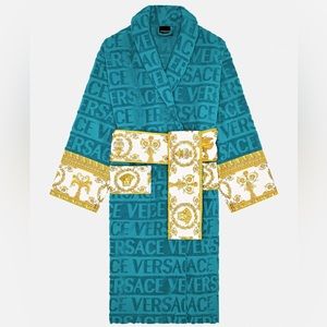 Versace Bathrobe Blue